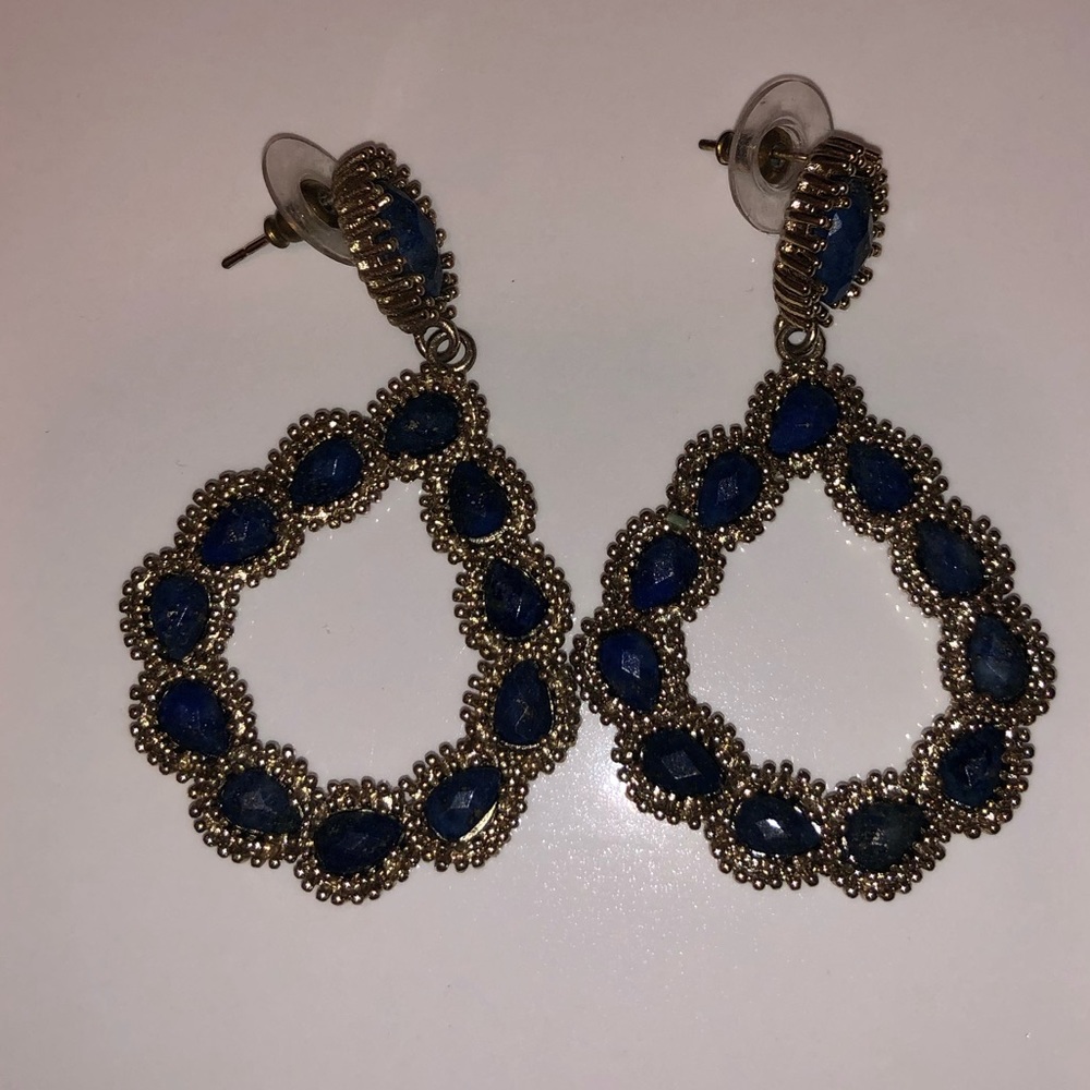 Kendra Scott Lapis and Gold